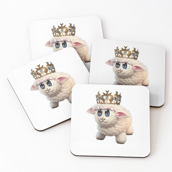 Item preview, Queen of Sheep - The sheep with the crown designed and sold by SheepAttack.