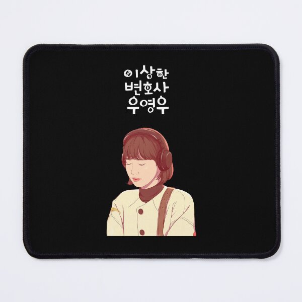 Item preview, Wearing Headphone Woo Young Extraordinary Attorney Woo designed and sold by KarenSanche.