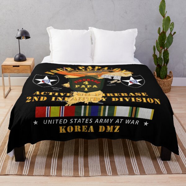 Item preview, Army - 4P1 - Active Firebase - 2nd ID w KOREA SVC designed and sold by Military Insignia Products.