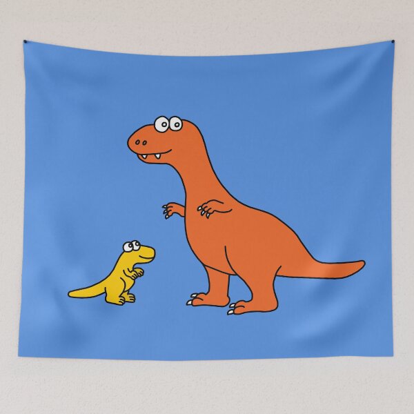 Item preview, Cartoon T-Rex Tyrannosaurus Rex with baby,cuteanimals designed and sold by Scat the cat.