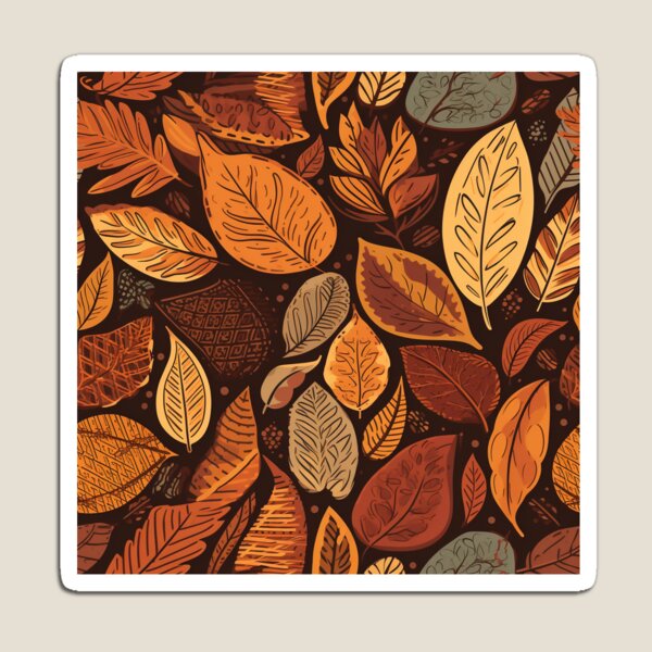 Item preview, Seamless fall leaves designed and sold by JoyfulNymph.
