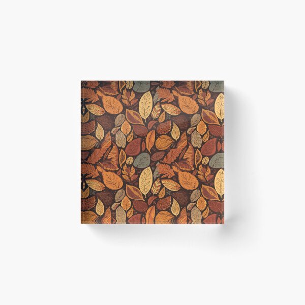 Item preview, Seamless fall leaves designed and sold by JoyfulNymph.
