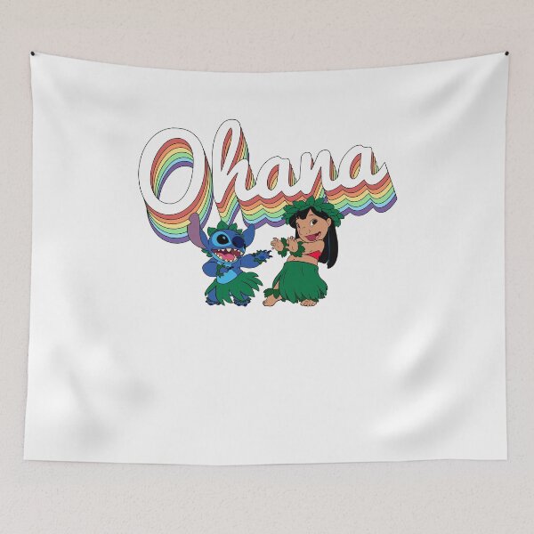 Artikelvorschau, Lilo & Stitch Pride Ohana Regenbogen entworfen und verkauft von AmyRivz.