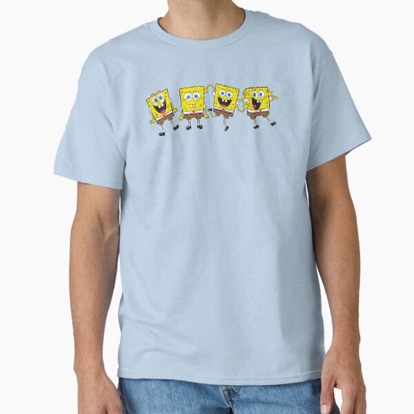 Vista previa del artículo con la obra «La película Bob Esponja Pantalones Cuadrados Cuatro caras locas de Bob Esponja», diseñado y vendido por FifthSun.