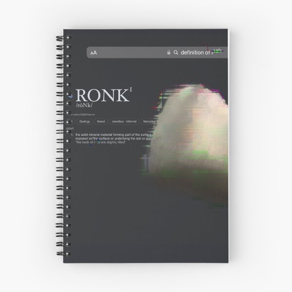 Item preview, Definition of rOnK designed and sold by Nathan Gruber.