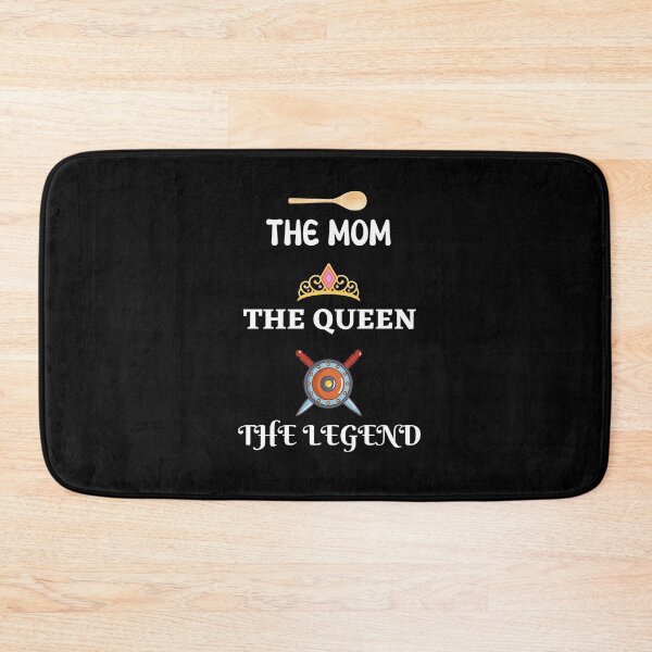 Item preview, Epic Mother's Day / Mom T-shirt, Clothing, Apparel, Art Design. Reads: "The Mom, The Queen, The Legend" designed and sold by The Bored Buffoon.
