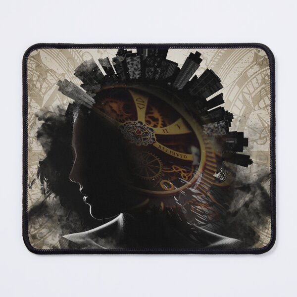 Item preview, Steampunk Silhouette of the Metropolis designed and sold by MindAsylum.