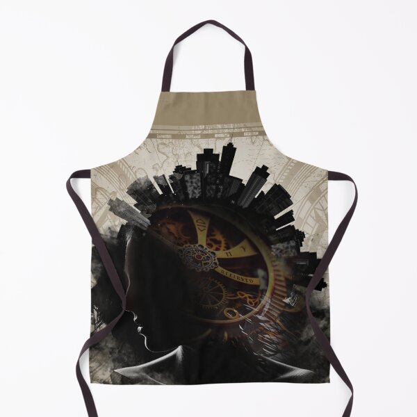 Item preview, Steampunk Silhouette of the Metropolis designed and sold by MindAsylum.
