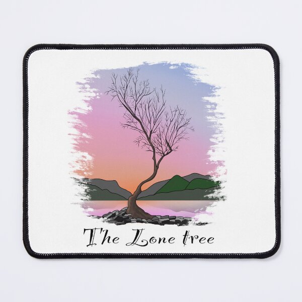 Item preview, The lone tree Llyn padarn llanberis snowdonia designed and sold by SoulTrekking.