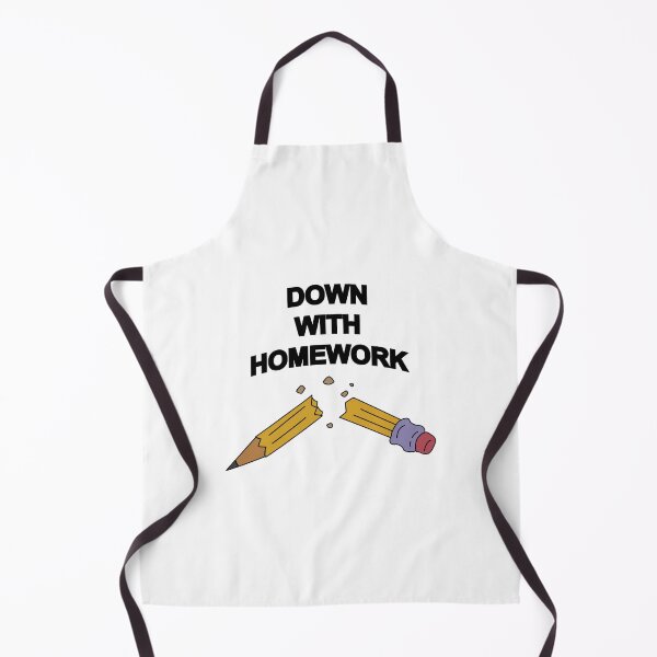 Item preview, Down with Homework! designed and sold by cubiclecoma.