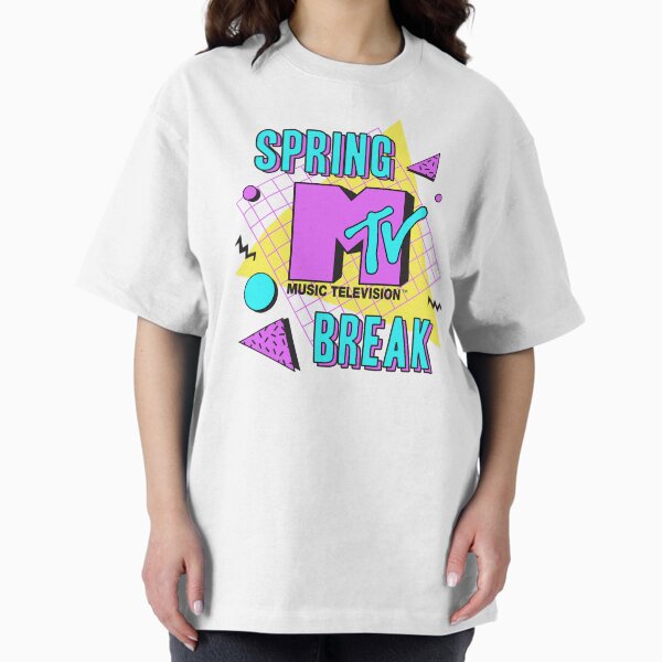 Item preview, Logo de la télévision musicale MTV Spring Break Neon 90's designed and sold by FifthSun.