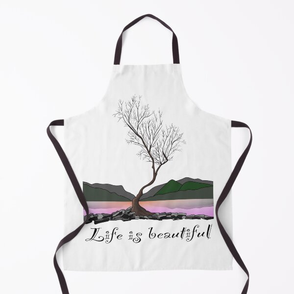 Item preview, The lone tree life is beautiful llanberis snowdonia designed and sold by SoulTrekking.