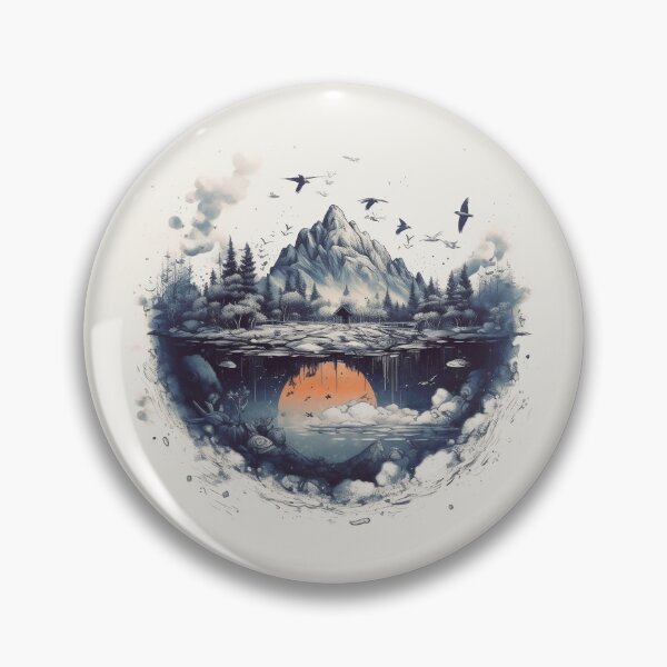 Artikelvorschau, Mountain Landscape entworfen und verkauft von Hikiversity.