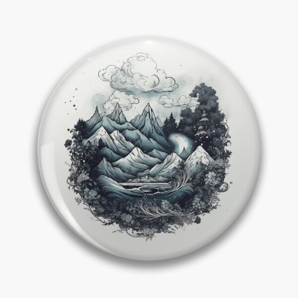 Artikelvorschau, Mountain Landscape entworfen und verkauft von Hikiversity.