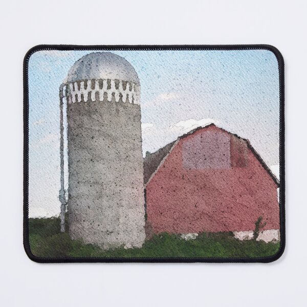 Item preview, Barn watercolor designed and sold by A. Koh.