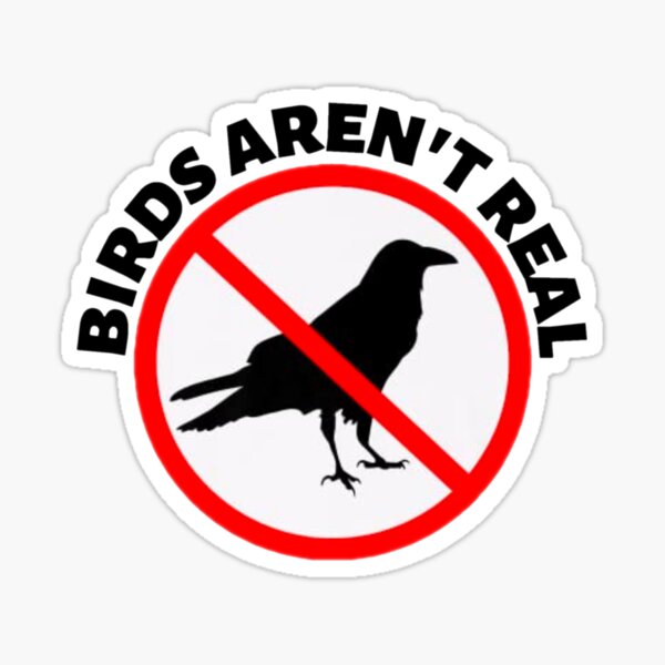 Item preview, BIRDS ARENT REAL STICKER 2 designed and sold by Owen Garcia.