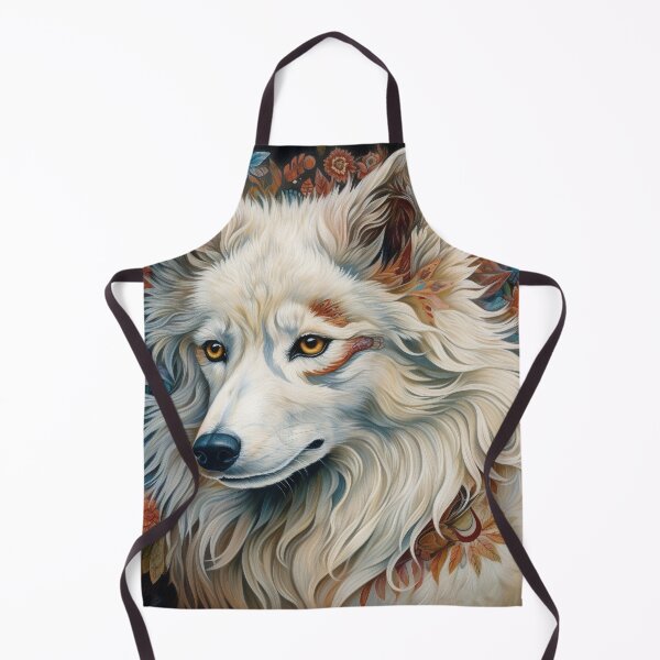 Item preview, Floral American Eskimo Dog Pop Art 5 designed and sold by DiatomDesigns.