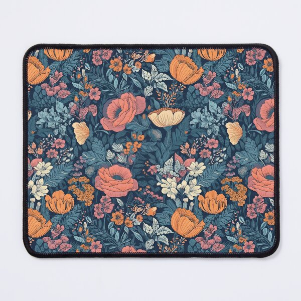 Item preview, Blooming flowers vector pattern designed and sold by DAHAS.