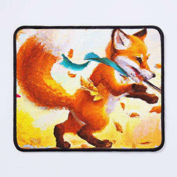 Item preview, Red Fox Facing Fall Wind. Buy Now designed and sold by Health And Fitness Posts e-Store.