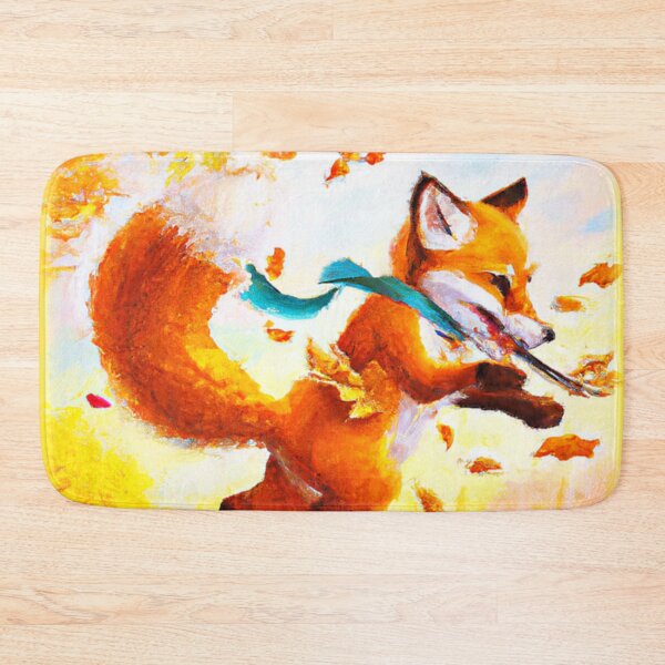 Item preview, Red Fox Facing Fall Wind. Buy Now designed and sold by Health And Fitness Posts e-Store.