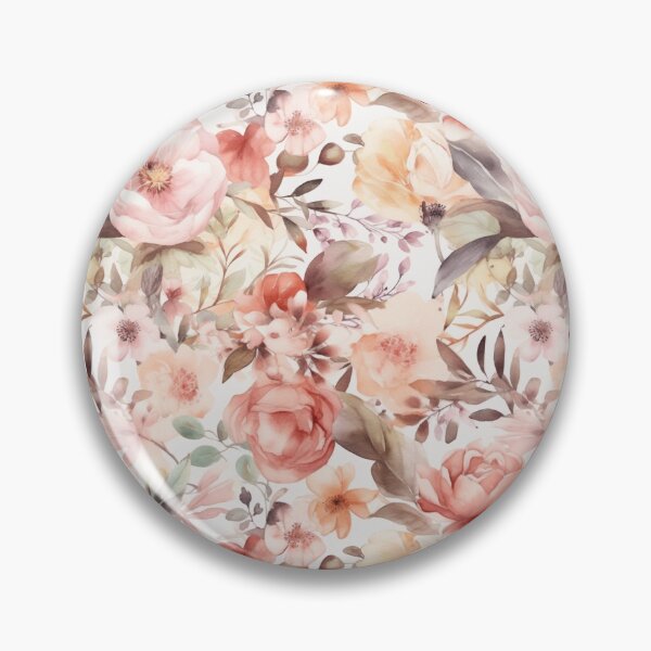 Item preview, Blush rose pattern watercolor designed and sold by JoyfulNymph.