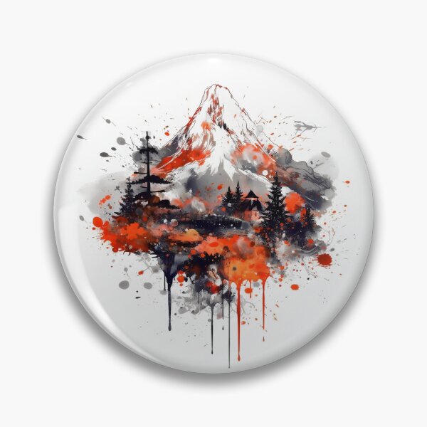 Artikelvorschau, Mountain Landscape entworfen und verkauft von Hikiversity.
