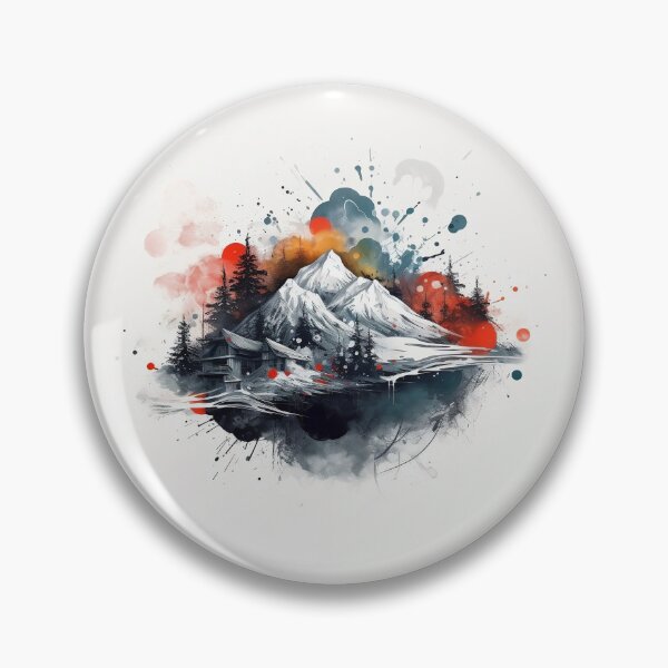 Artikelvorschau, Mountain Landscape entworfen und verkauft von Hikiversity.