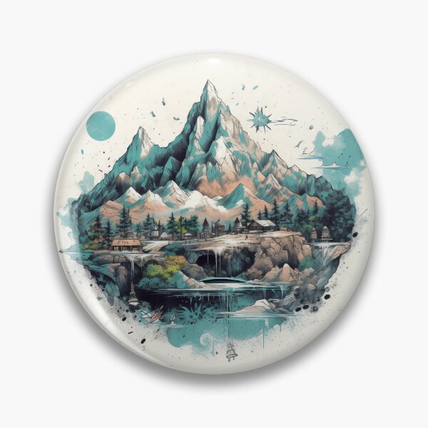 Artikelvorschau, Mountain Landscape entworfen und verkauft von Hikiversity.