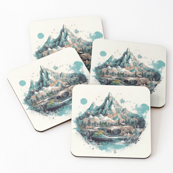 Artikelvorschau, Mountain Landscape entworfen und verkauft von Hikiversity.