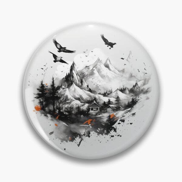 Artikelvorschau, Mountain Landscape entworfen und verkauft von Hikiversity.
