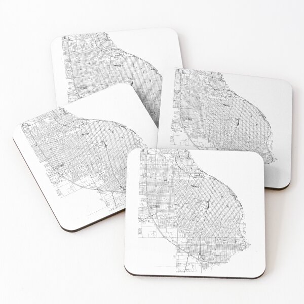 Item preview, Minimalist map of Rosario, Argentina. designed and sold by Peycer.