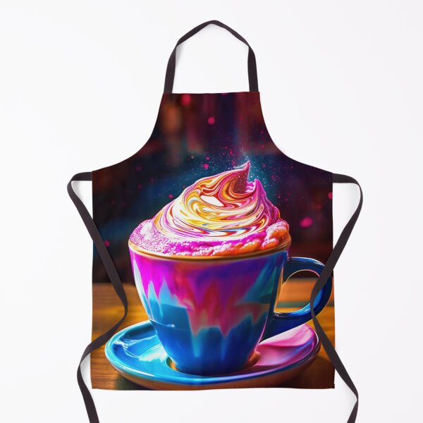 Aperçu de l'œuvre Caféine vibrante x IA créée et vendue par DJKre.