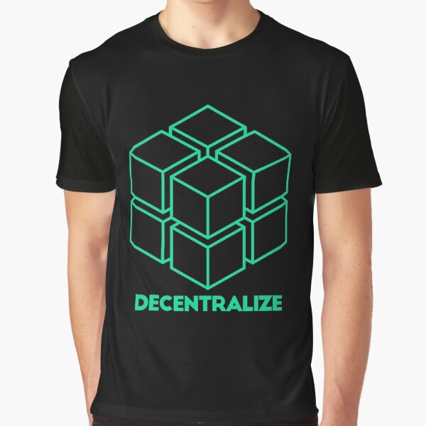 Décentraliser - Bitcoin T-shirt graphique