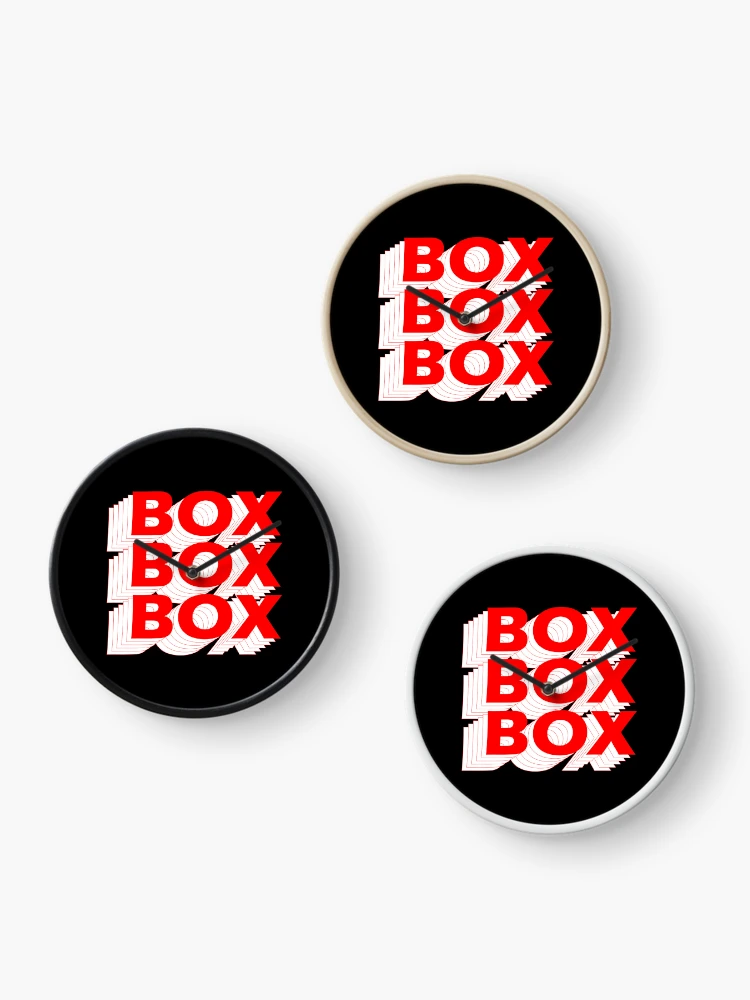 Thumbnail 3 of 4, Clock, Box Box Box designed and sold by WorldEngine.