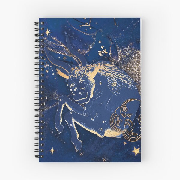 Item preview, Taurus Vintage Constellation in Dark Blue & Gold designed and sold by DarkstarDesign.