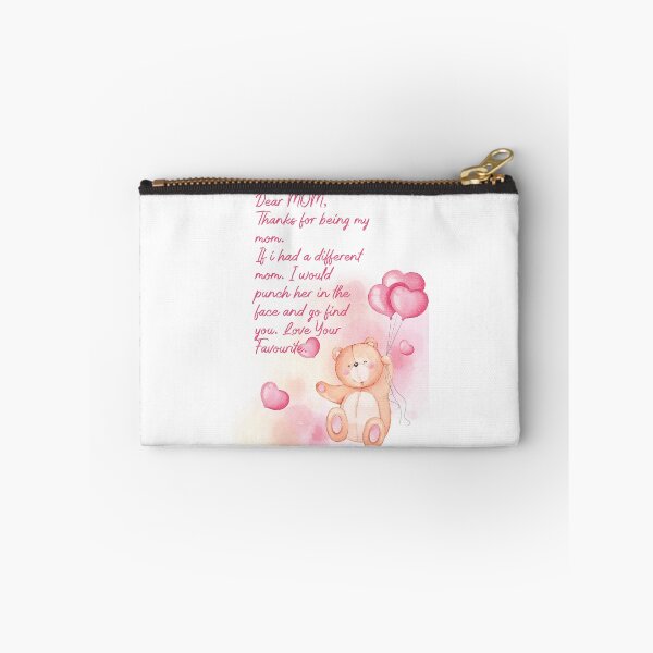 Item preview, Dear MOM, Thanks for being my MOM - Mother's Day Quotes Poster designed and sold by Dina S  Morris.