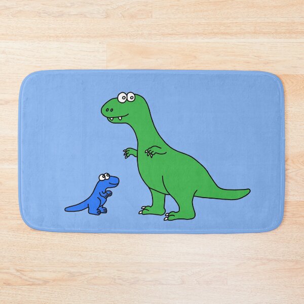 Item preview, Cartoon T-Rex Tyrannosaurus Rex with baby designed and sold by Scat the cat.