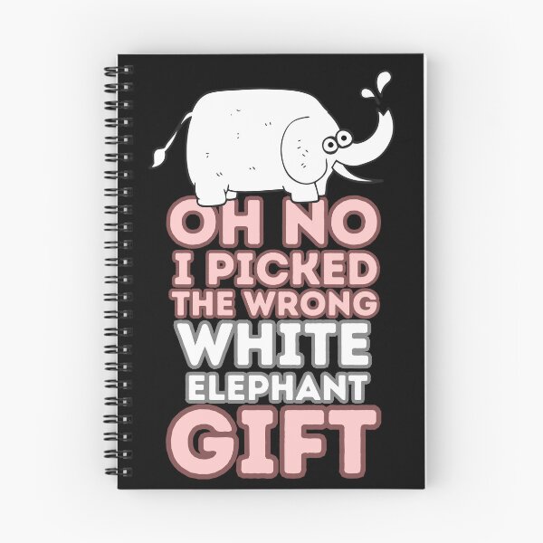 Item preview, Oh No i picked the wrong white elephant gift, colorful eye-catching design designed and sold by Drzamag.