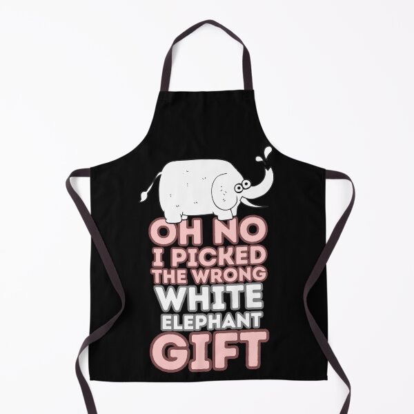Item preview, Oh No i picked the wrong white elephant gift, colorful eye-catching design designed and sold by Drzamag.