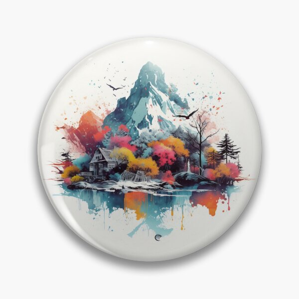 Artikelvorschau, Mountain Landscape entworfen und verkauft von Hikiversity.