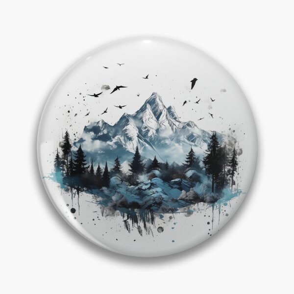 Artikelvorschau, Mountain Landscape entworfen und verkauft von Hikiversity.