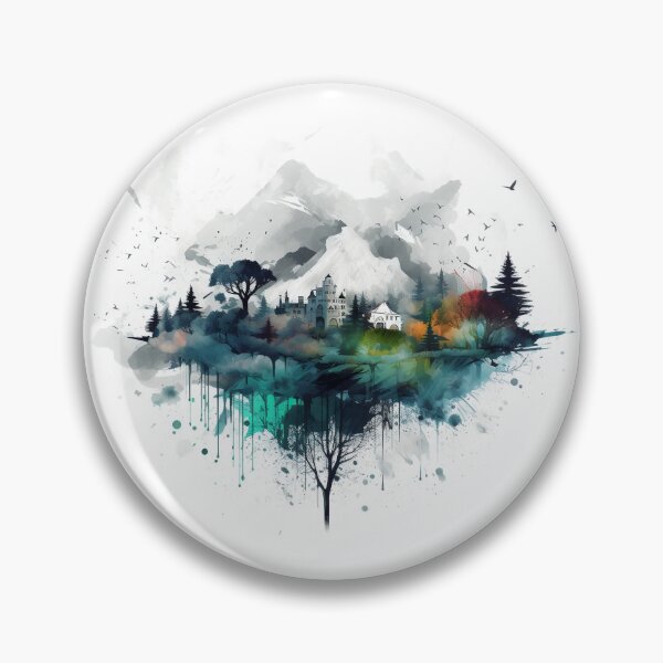 Artikelvorschau, Mountain Landscape entworfen und verkauft von Hikiversity.