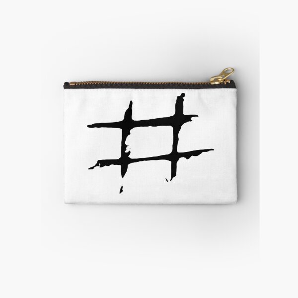 Item preview, Dark and Gritty Hashtag Number Sign designed and sold by Michael Stewart.