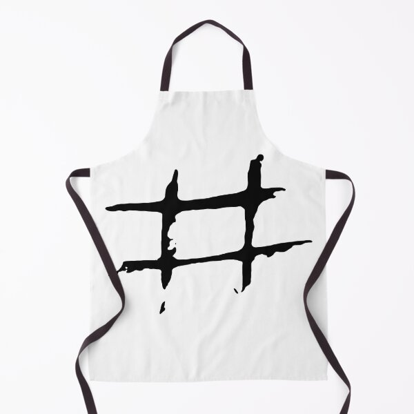 Item preview, Dark and Gritty Hashtag Number Sign designed and sold by Michael Stewart.