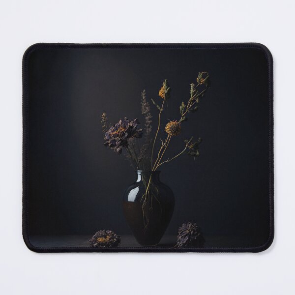 Item preview, Beauty of Dead Flowers - Cycle of Life Reflection designed and sold by The AI Art Gallery.