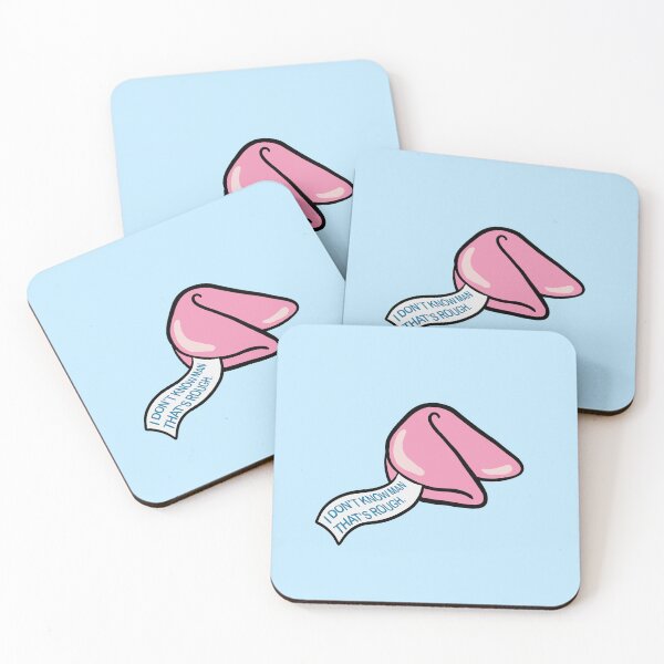 Item preview, Misfortune Cookies- I don't know man, that's rough. Pink Edition designed and sold by StateOfDaisy.