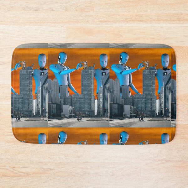 Item preview, Giant Robots and Cute Kitten designed and sold by CannyGoods.