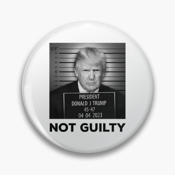 Item preview, Trump Not Guilty Donald Trump Make America Great again 2024 designed and sold by Janewarka  ⭐⭐⭐⭐⭐.