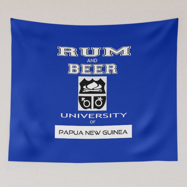 Artikelvorschau, Rum and Beer University (Neuguinea)) entworfen und verkauft von porfysoundtrack.