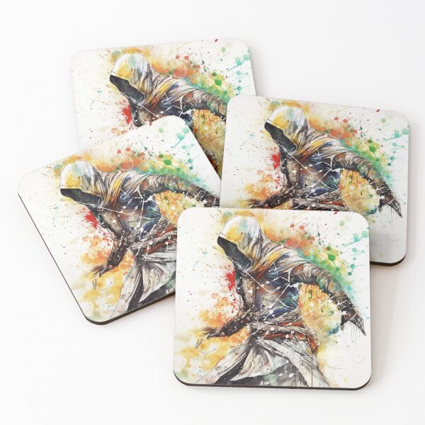 Item preview, ASSASSINS CREED - Splatter Sketch designed and sold by Made By Bloob.